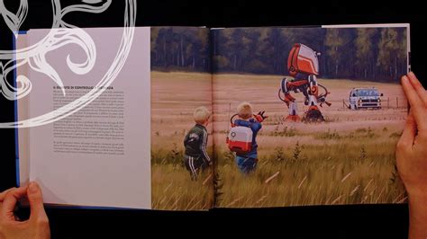 TALES FROM THE LOOP Art book by Simon Stålenhag (Book Flip Through) - YouTube