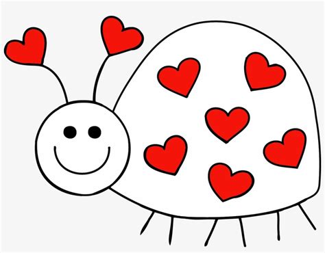 Ladybug Clipart Love Bug - Love Bug Clip Art - Free Transparent PNG Download - PNGkey