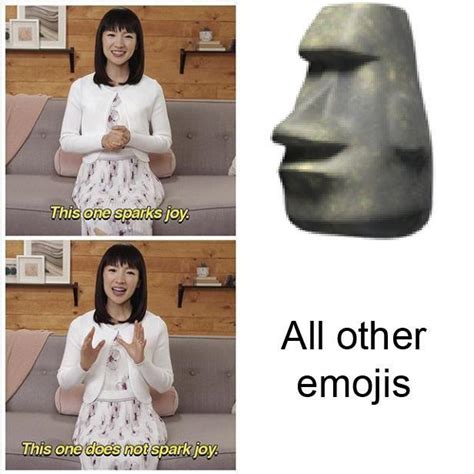 Moyai is the purest emoji : r/dankmemes