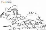 Sheriff Labrador Coloring Pages sketch template