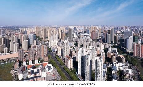 Aerial Photography Wuxi City Skyline Stock Photo 2226502169 | Shutterstock