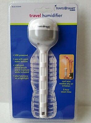 Conair Travel Smart Travel Humidifier USB Powered 5 Hour Steam Time Portable NEW 39052014239 | eBay