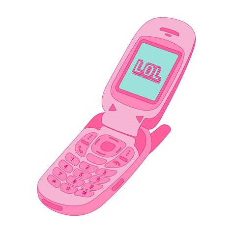 y2k flip phone, pink cute phone, 2000s aesthetic, retro nostalgia ...