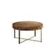 Classic Round Coffee Table Wooden Cocktail Tables End Tables,Gold ...