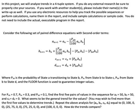 Systems of n-tuple sequences are very often defined | Chegg.com