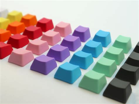 Blank Color Keycaps ALL ROWS 1U OEM Profile Colour Pbt Key Cap - Etsy