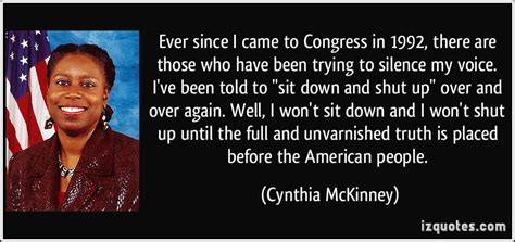 Cynthia McKinney Quotes. QuotesGram