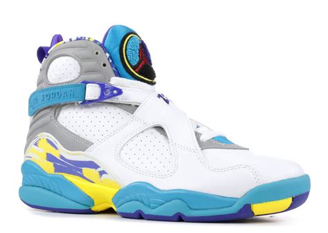 Air Jordan 8 White Aqua Women's CI1236-100 Release Date - SBD