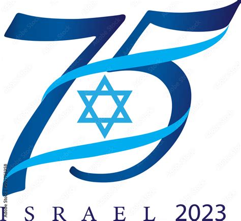 Happy Israel Independence Day 2023 Yom HaAtzmaut for Hebrew Year 5783 ...