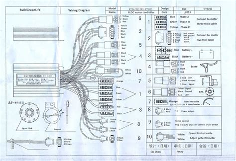 24v Electric Bike Controller Wiring Diagram