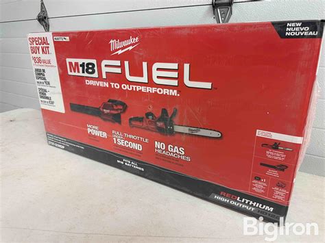 Milwaukee M18 Fuel 2-Tool Combo Kit BigIron Auctions