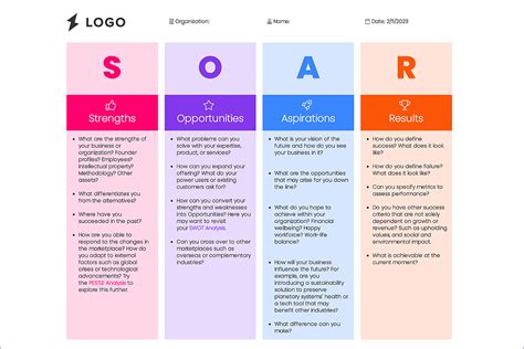 SOAR Analysis Template | Xtensio