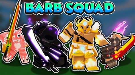 I Made a BARBARIAN SQUAD in Roblox Bedwars! - YouTube