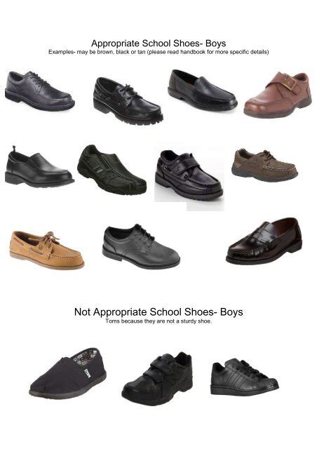 St. Leo Uniform Guide- Shoes - Saint Leo the Great School Fairfax VA