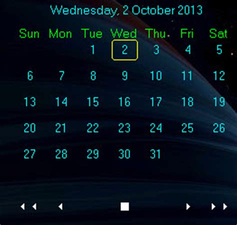 A Simple Unobtrusive Portable Desktop Calendar | Daves Computer Tips