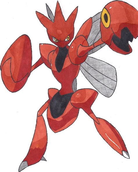 Scizor by TheDarkManetric on deviantART