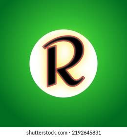 Letter R Circle Logo Design Illustration Stock Illustration 2192645831 ...