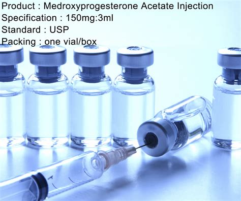 Medroxyprogesterone Acetate Injection Contraceptive Prevention Pregnancy