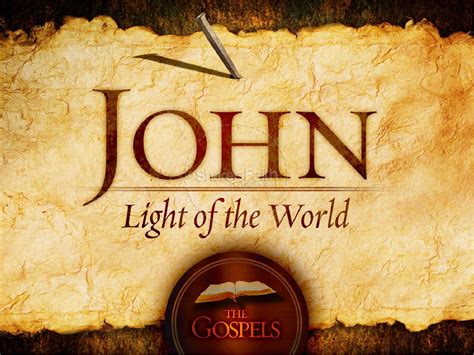 John's Gospel PowerPoint Template