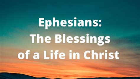 Ephesians: The Prayer of Paul – Middletown Baptist Church