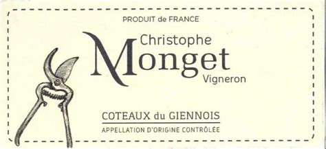 2022 Christophe Monget Vigneron Coteaux du Giennois 750ML - Hill Side Vineyards