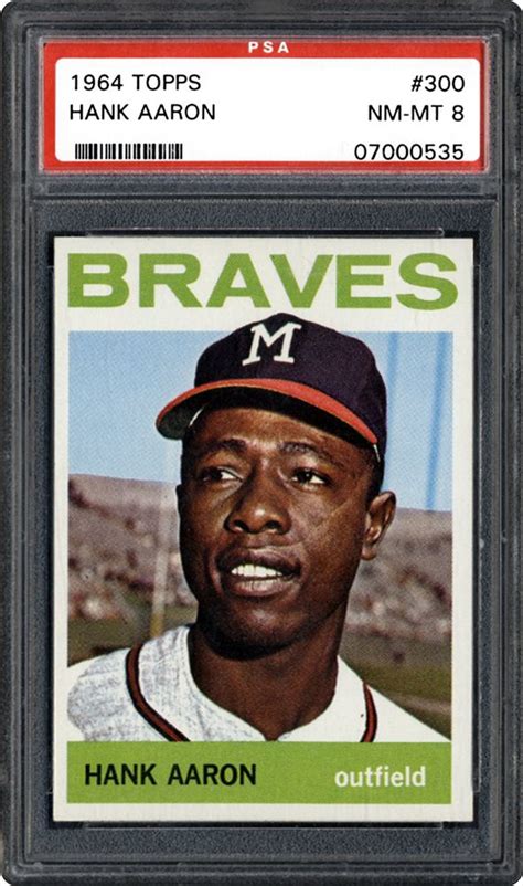 Auction Prices Realized Baseball Cards 1964 Topps Hank Aaron