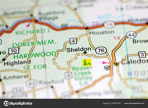 Sheldon Iowa Usa Map Stock Photo by ©aliceinwonderland2020 379757230