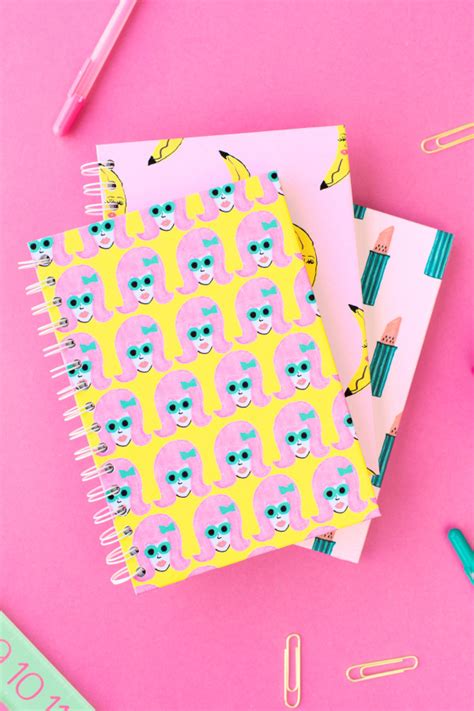 17 Gorgeous DIY Notebook Covers for School