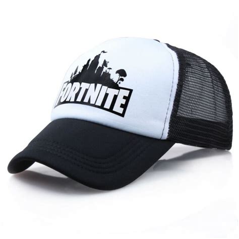 Men's Outdoor Fortnite Baseball Cap Adjustable Summer Truck Cap Mesh ...