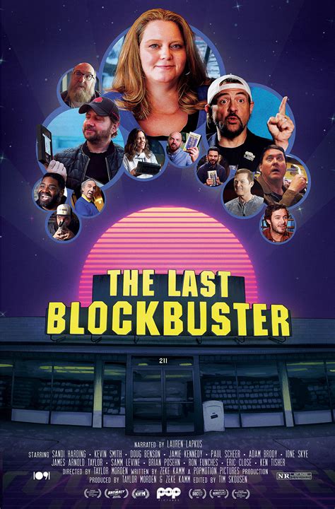 Last Blockbuster Movie Poster (Night Time) 11" x 17" - Blockbuster