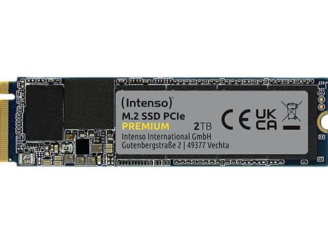 INTENSO 3835470 Festplatte, 2 TB SSD M.2 via PCIe, intern 2 Festplatte Mehrfarbig kaufen | SATURN