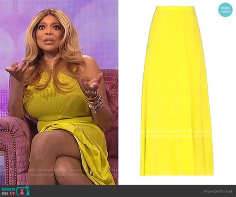 WornOnTV: Wendy’s yellow ribbed tank on The Wendy Williams Show | Wendy Williams | Clothes and ...