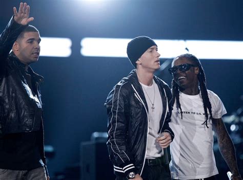 Eminem And Lil Wayne And Drake