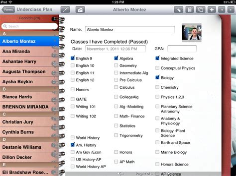 Use your Tablet to Manage your Customer Database | Form Connections