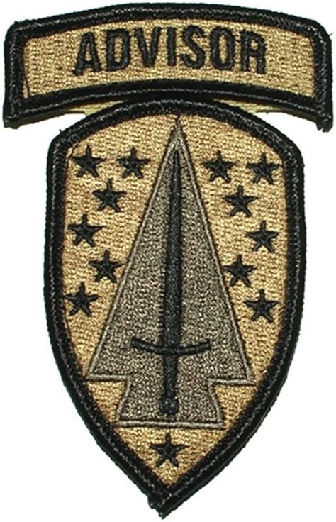 Amazon.com: Security Force Assistance Brigade SFAB with Advisor Tab - OCP Patch with Hook ...