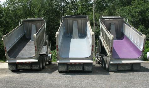 UHMW liners for Dump Trucks, Dump Trailers, Snow plows and more