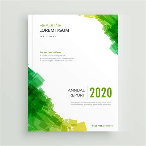 elegant green abstract brochure design - Download Free Vector Art, Stock Graphics & Images