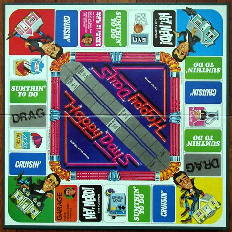 1976 Happy Days Board Game by Parker Brothers, Canada - tomsk3000