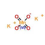 potassium manganate K2MnO4 structure - Flashcards | StudyHippo.com