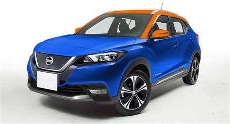 Nissan’s Electric SUV Rendered With Leaf And Kicks Design | Carscoops