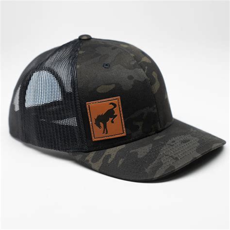 Bronco Dark Camo Trucker Hat - Bleudot