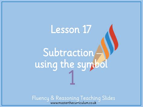 Addition and subtraction within 10 - Subtraction using the symbol ...