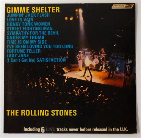 The Rolling Stones ‎– Gimme Shelter LP [Columbian Pressing] - Catawiki