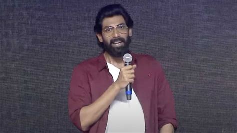 Rana Daggubati: If I’ve transitioned from a good-looking boy to a capable actor, it is because of…