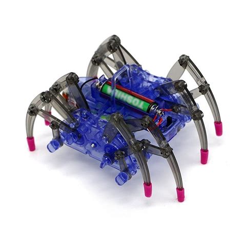 Spider Robot Scientific Kit Toy DIY Building Kit Science Explorer Toy For Kids #ELSKY | Robot ...