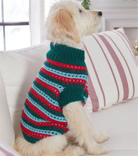 How To Make a Stylish Knit Dog Sweater Knitting Patterns For Dogs, Dog ...