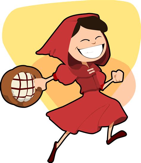 clipart little red riding hood - Clip Art Library
