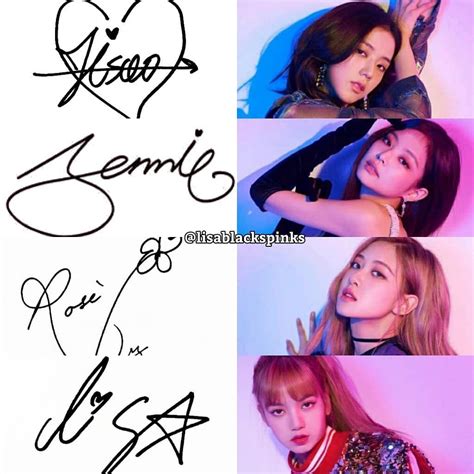 BLACKPINK's signature | Blackpink, Blackpink photos, Blackpink jisoo