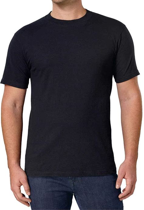 Kirkland Men's Crew Neck Black T-shirts (/Pack of 4) : Amazon.ca: Clothing, Shoes & Accessories