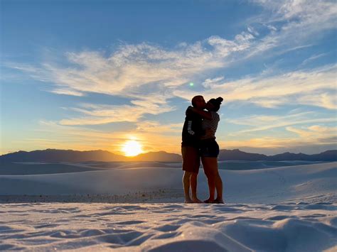 Sunset at White Sands! 😍 : NationalPark